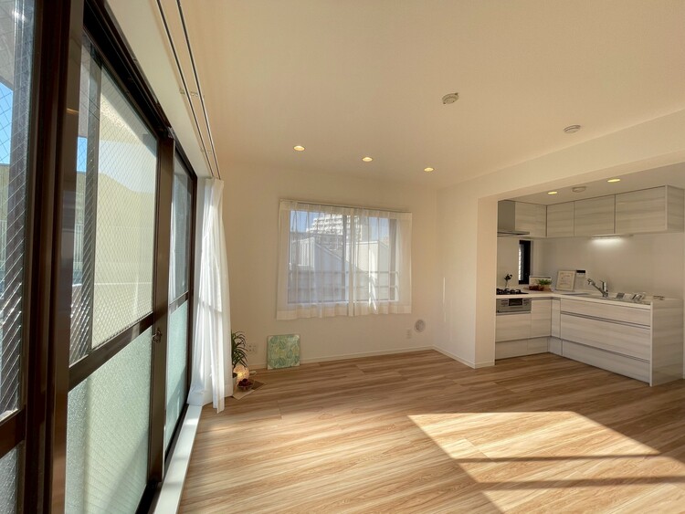 居間 豊かな居住性と、安心感を満たすクオリティが見事に調和した住空間。