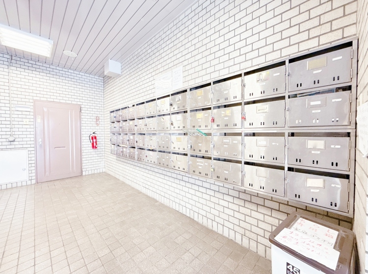 設備 郵便物を受け取るための郵便受けも、きちんと管理されています。