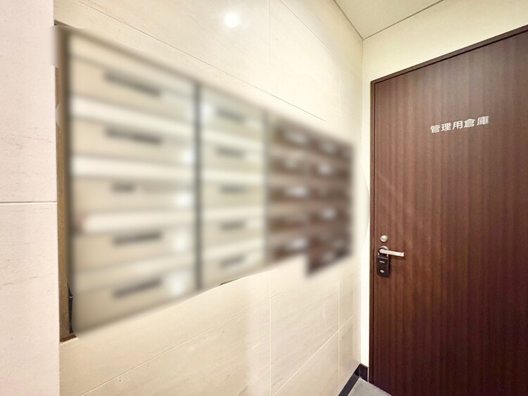 その他 郵便物を受け取るための郵便受けも、きちんと管理されています。