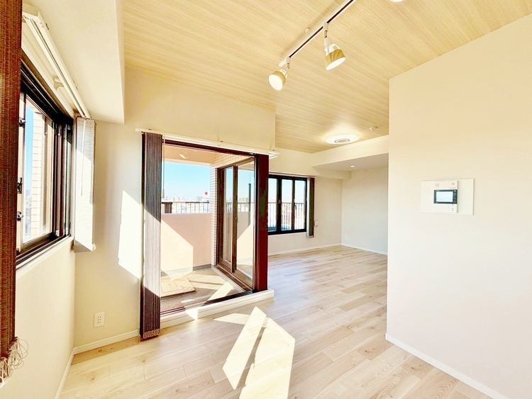 居間 「空間が織り成すひとつ先の住み心地」を演出します。