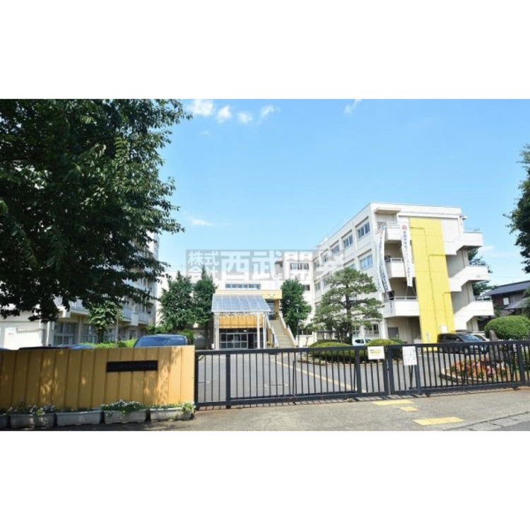 周辺 大井西中学校(約1500m)