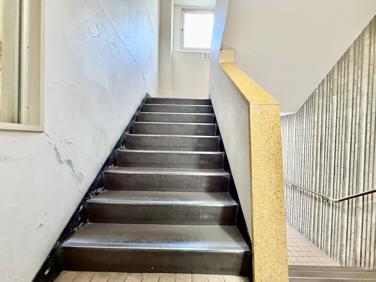 その他 共用部の階段です。明るく清潔に管理されています。