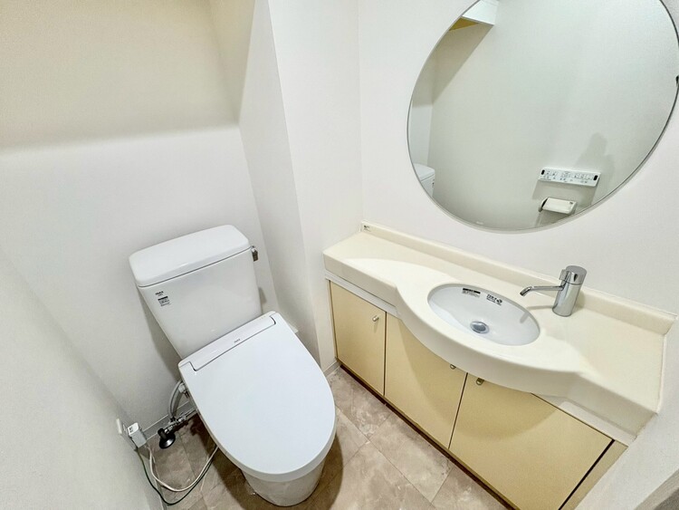 その他 清潔感の高いお手洗い。