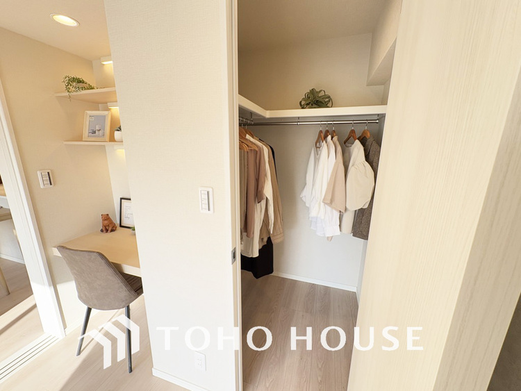 収納 衣類がたくさん収納できる人気の「ウォークインクローゼット」