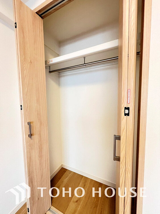 収納 収納スペースを完備、荷物が多い方でも安心の収納力