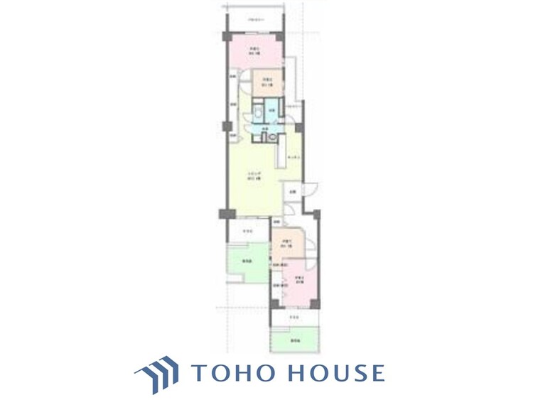 間取り リノベーション実施住戸。空間演出に拘り整然とセンス良く纏められた室内は最高の癒し空間でなければなりません。そこで暮らす方々のことを考え抜き、そして造りこんだ空間は極上の癒しを提供してくれます。