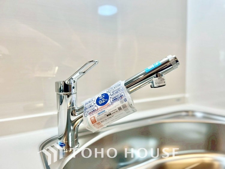 キッチン 【KITCHEN】◆家族のおはよう◆の声を笑顔で迎えてあげられるシステムキッチン。朝ごはんが楽しみでちょっと早起きしたくなるんです。