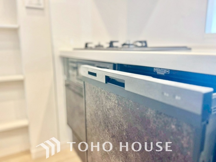 キッチン 【KITCHEN】◆家族のおはよう◆の声を笑顔で迎えてあげられるシステムキッチン。朝ごはんが楽しみでちょっと早起きしたくなるんです。