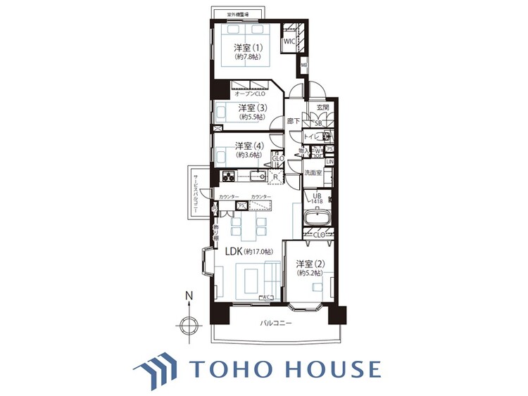間取り ほぼ新築2025年6月。空間演出に拘り整然とセンス良く纏められた室内は最高の癒し空間でなければなりません。そこで暮らす方々のことを考え抜き、そして造りこんだ空間は極上の癒しを提供してくれます。