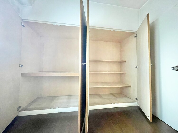 その他 収納スペースが付いていて、お部屋を広く使っていただけます。