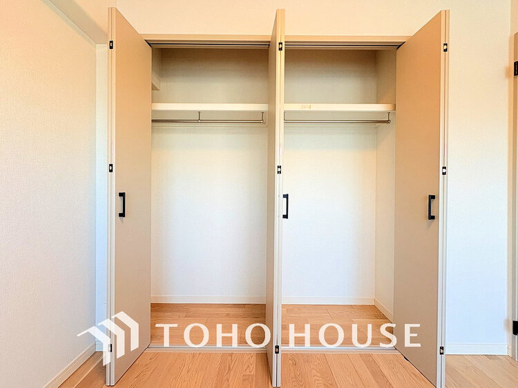 収納 収納スペースを完備、荷物が多い方でも安心の収納力