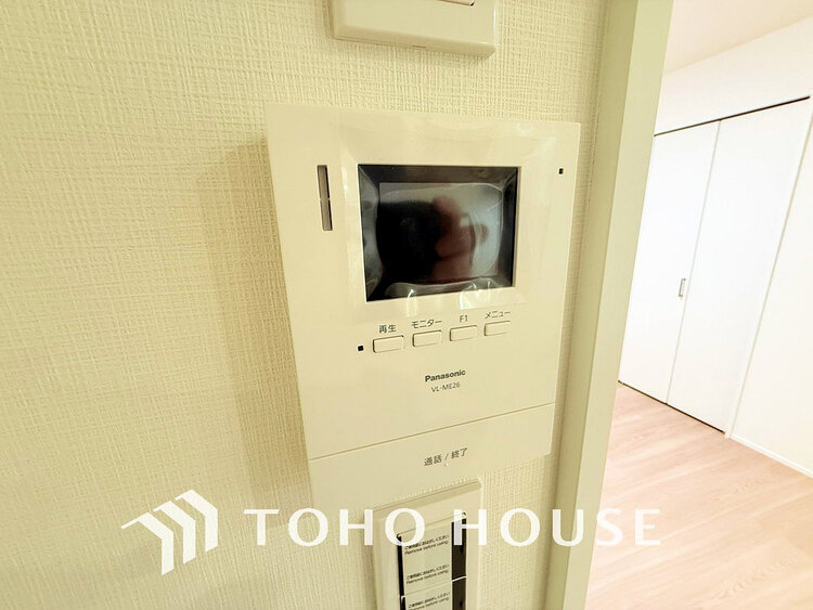 その他 来客が一目でわかるモニター付きインターホン