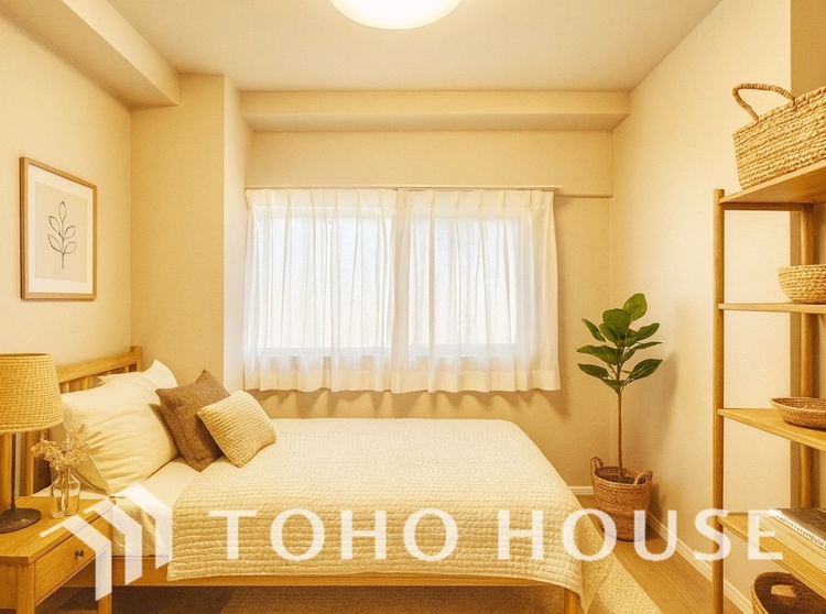 内装 ＊配置してある家具や小物はCGによるイメージ画像です。【ROOM】感性を育むプライベートルームはシンプルでスマートな空間。