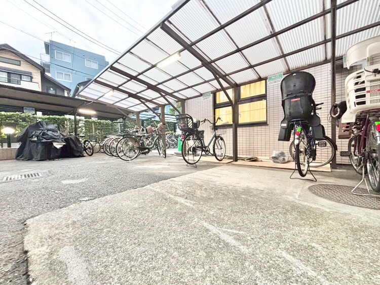 その他 駐輪場も綺麗に整頓されています。※空き状況は都度ご確認下さい。