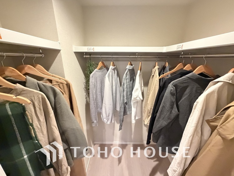 収納 衣類がたくさん収納できる人気の「ウォークインクローゼット」