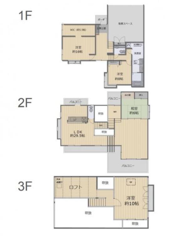 間取り 動線の良い間取りは住む人の使いやすさを一番に考えた設計です！計算されたゆとりとひかりが空間を演出！！永く住むを念頭に日々変化していくライフスタイルにも対応できるように思いやりのつまった間取りです！
