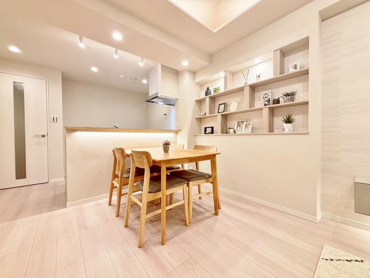 居間 「空間が織り成すひとつ先の住み心地」を演出します。