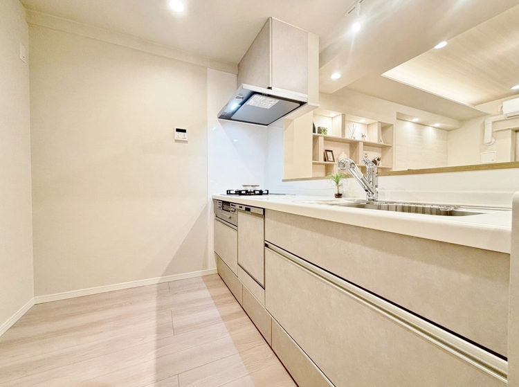 キッチン 洗練されたスタイリッシュなデザイン性と使いやすさを備えた仕様。