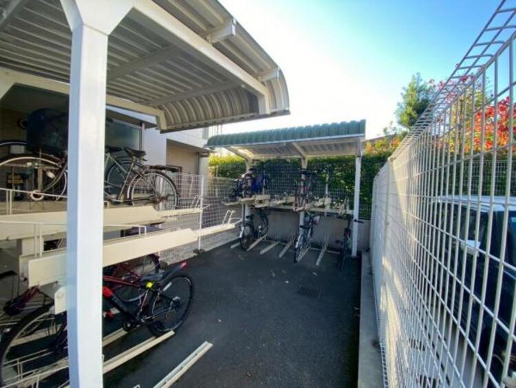 その他 敷地内に設けられた駐輪スペース。