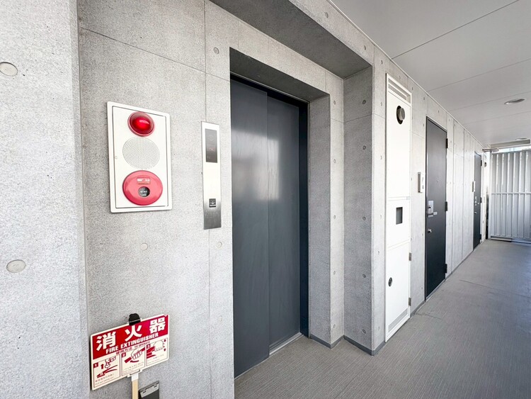 その他 エレベーター完備のため荷物が多くなっても安心。