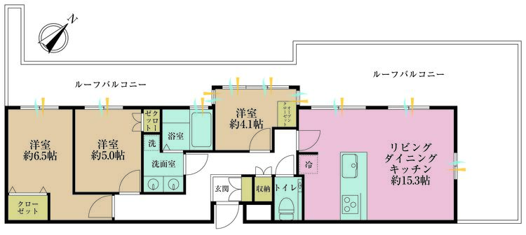 その他 3LDK、専有面積75.85m2