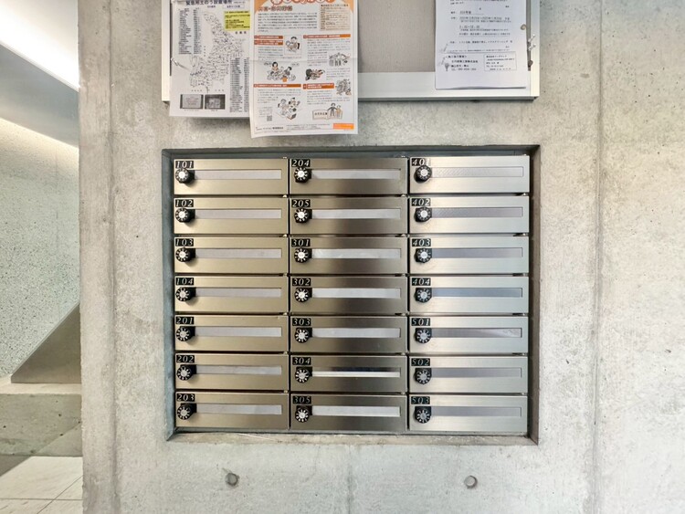 その他 郵便受けも、きちんと管理されています。