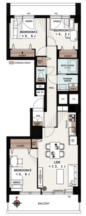 間取り 家族みんなの笑顔が、笑い声が絶えない幸せいっぱいのこの場所で新たな生活が始まる。