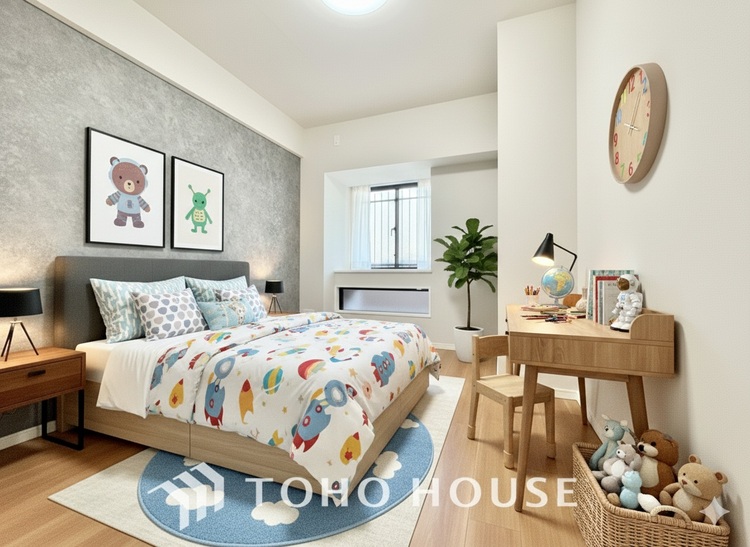 内装 ＊配置してある家具や小物はCGによるイメージ画像です。【PRIVATE ROOM】◆快適◆な暮らしに不可欠な収納スペース。