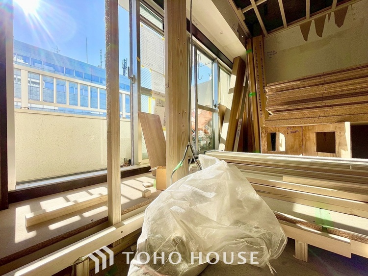 内装 現在改装中◆扉を◆開くとこの景色。家族の”おかえり”の声が聞こえてきそう。