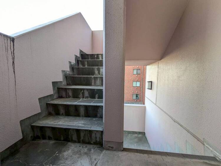 その他 共用部の階段です。明るく清潔に管理されています。