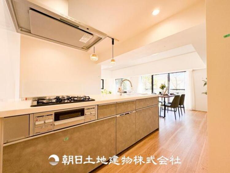 キッチン 快適な日常を支える機能性と強さがひとつになった自慢のキッチンです。