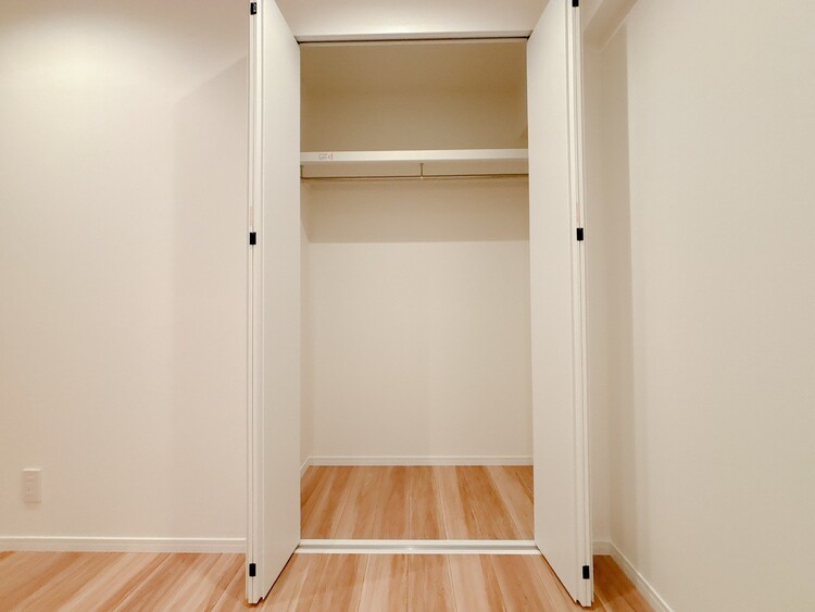 収納 居室にはクローゼットがあり、荷物もスッキリ収納して快適にお過ごしいただけます。