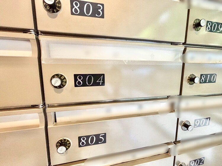 その他 郵便物を受け取るための郵便受けも、きちんと管理されています。