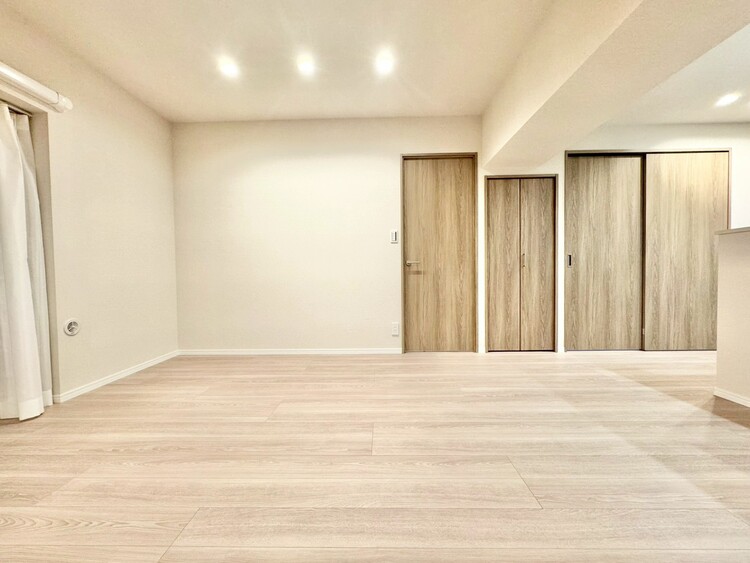 居間 豊かな居住性と、安心感を満たすクオリティが見事に調和した住空間。