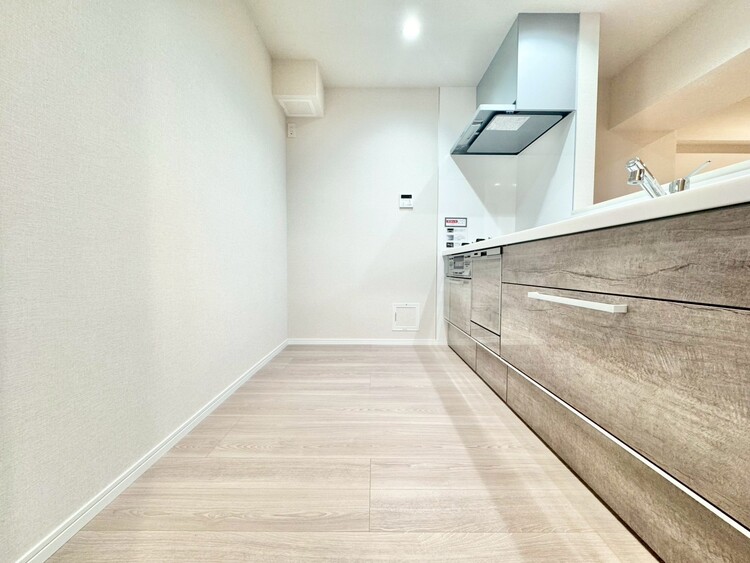 キッチン 洗練されたスタイリッシュなデザイン性と使いやすさを備えた仕様。