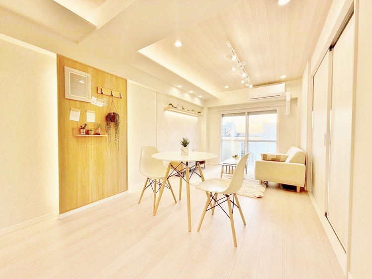 居間 ひとつひとつの空間に宿した機能性、そして美意識。