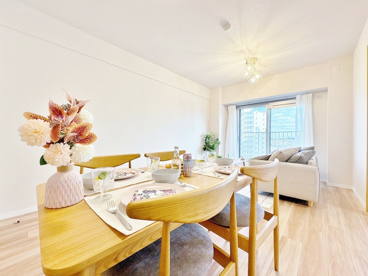 居間 「空間が織り成すひとつ先の住み心地」を演出します。