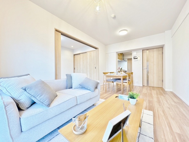 居間 ひとつひとつの空間に宿した機能性、そして美意識。