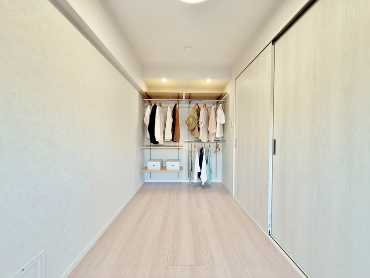 収納 暮らし心地を大きく左右する収納を、適材適所に配置し使い勝手を考慮しました。