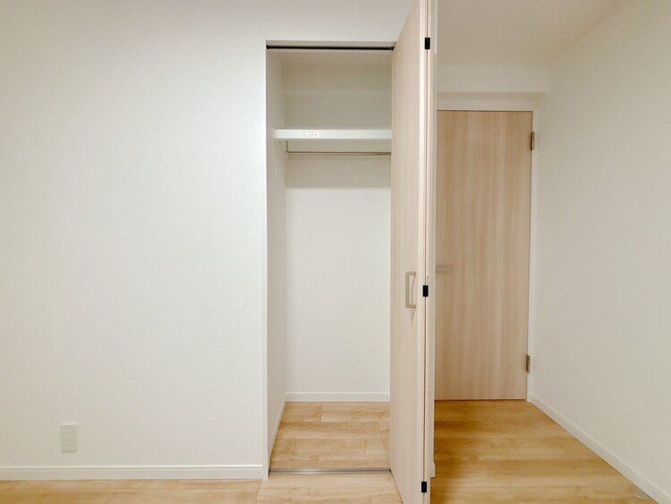 収納 居室にはクローゼットがあり、荷物もスッキリ収納して快適にお過ごしいただけます。