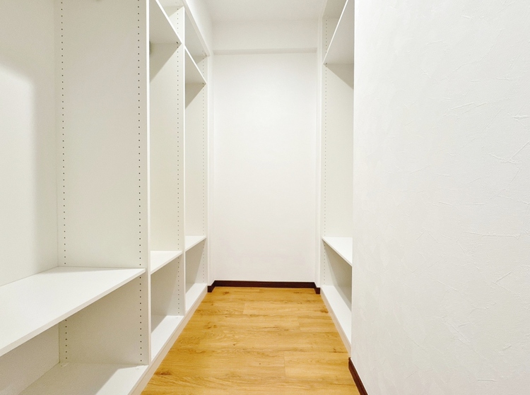 収納 暮らし心地を大きく左右する収納を、適材適所に配置し使い勝手を考慮しました。