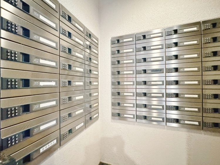 設備 郵便物を受け取るための郵便受けも、きちんと管理されています。