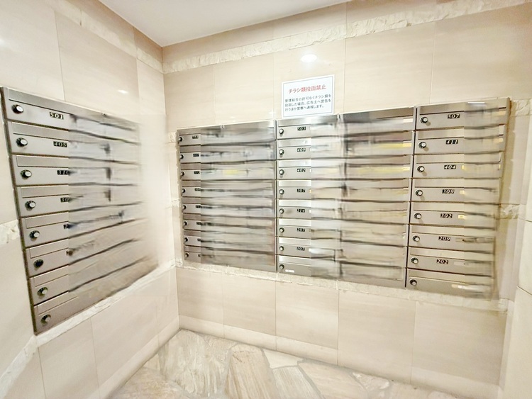 その他 郵便物を受け取るための郵便受けも、きちんと管理されています。