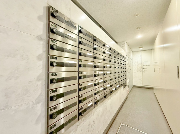 その他 郵便物を受け取るための郵便受けも、きちんと管理されています。