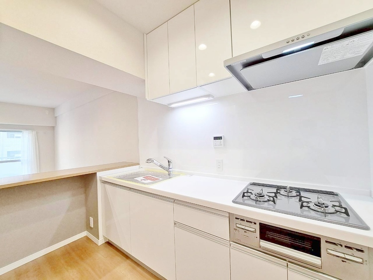 その他 開放感のあるキッチンスペース。調理をしながら、会話も弾みそうですね。