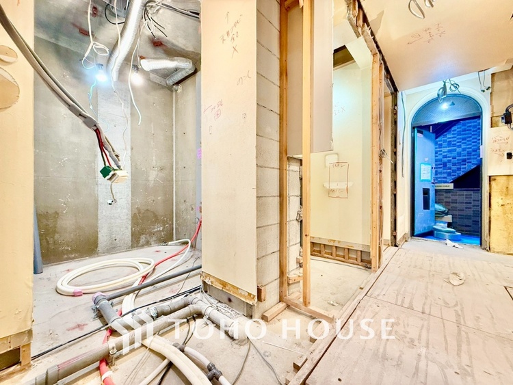 洗面 ◆洗面◆清潔感のある水回り。白で統一されたスタイリッシュな空間。毎日使う場所だから究極にシンプルにこだわりました。