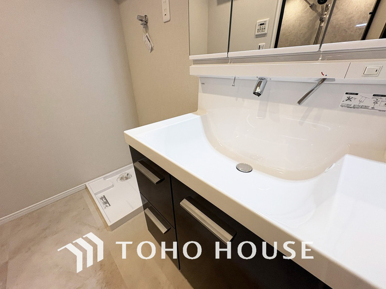 洗面 新規設置の洗面化粧台