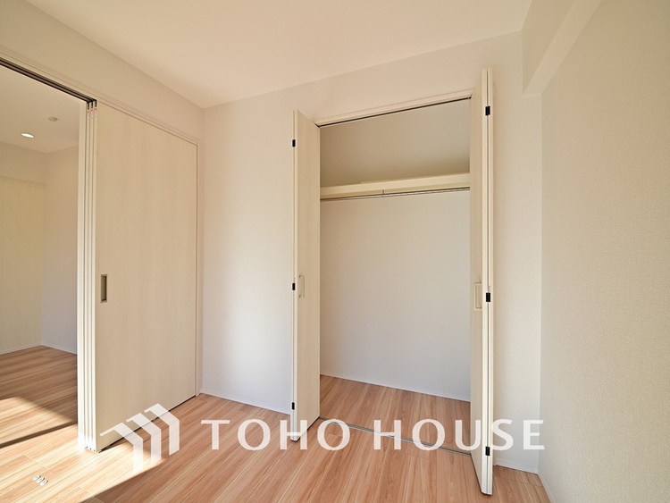 収納 収納スペースを完備、荷物が多い方でも安心の収納力