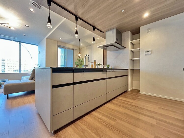 その他 開放感のあるキッチンスペース。調理をしながら、会話も弾みそうですね。