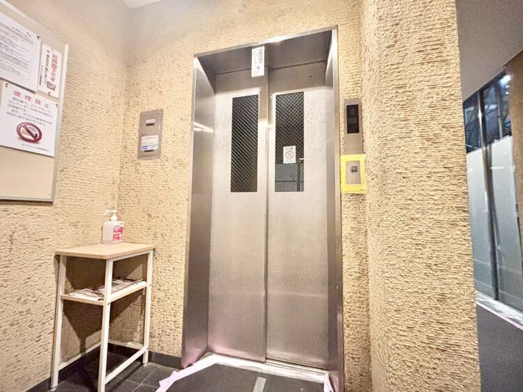 その他 エレベーター完備のため荷物が多くなっても安心。